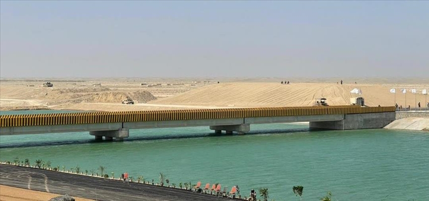 Afghanistan's largest artificial canal project (Qosh tapa)